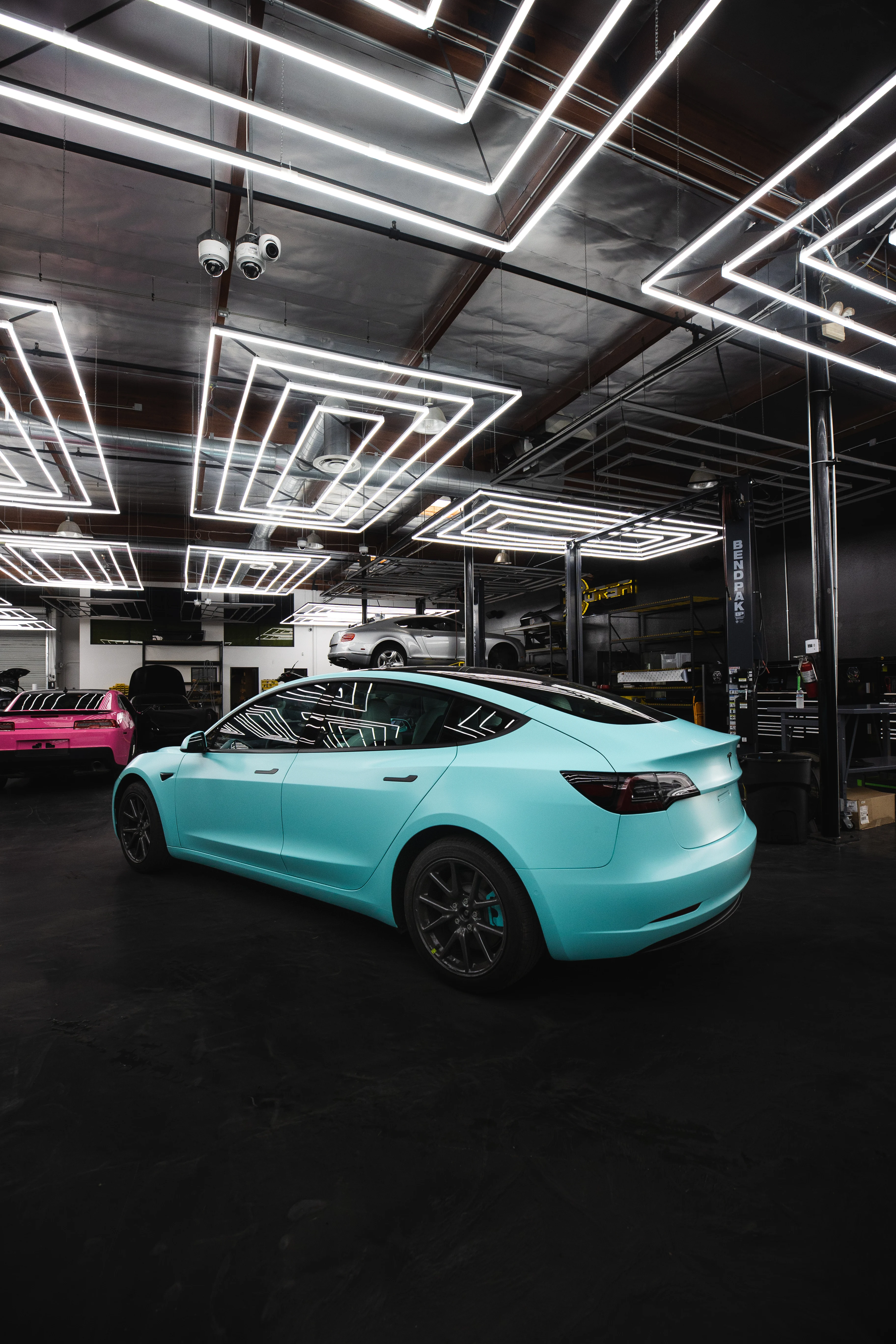 Model 3 Custom Teal